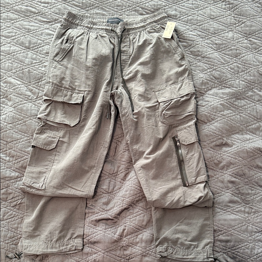 Aeropostale Active Utility Pant Charcoal Grey (Brand New)